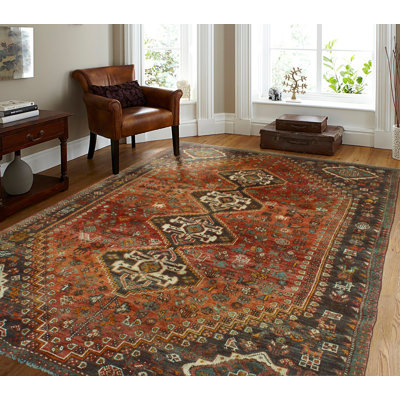 Fine Vintage Salikha Rust Rug