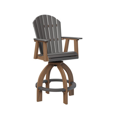 Comfo Back Outdoor Bar Stool