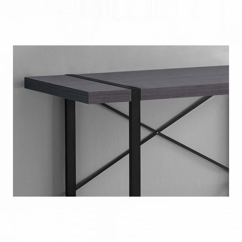 Bureau d'ordinateur pour la maison, Gris