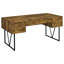 Fallon 4-Drawer Manufactured Wood Writing Desk-47972223