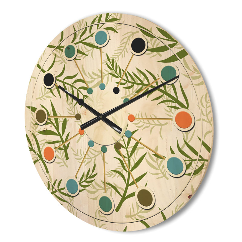 Solid Wood Wall Clock, Small