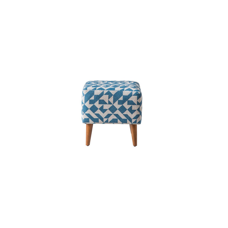 Repose-pieds Petrosky, Bleu/blanc