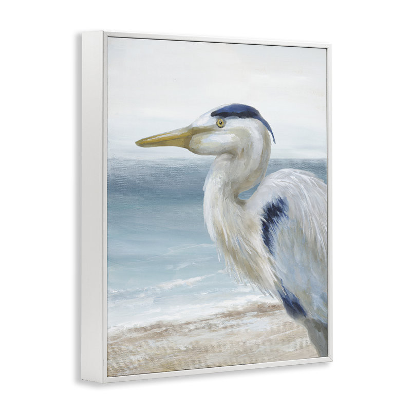 Giclée encadrée, dessin par Nan, Encadrement giclée blanc côtier, H 14 po x l 11 po
