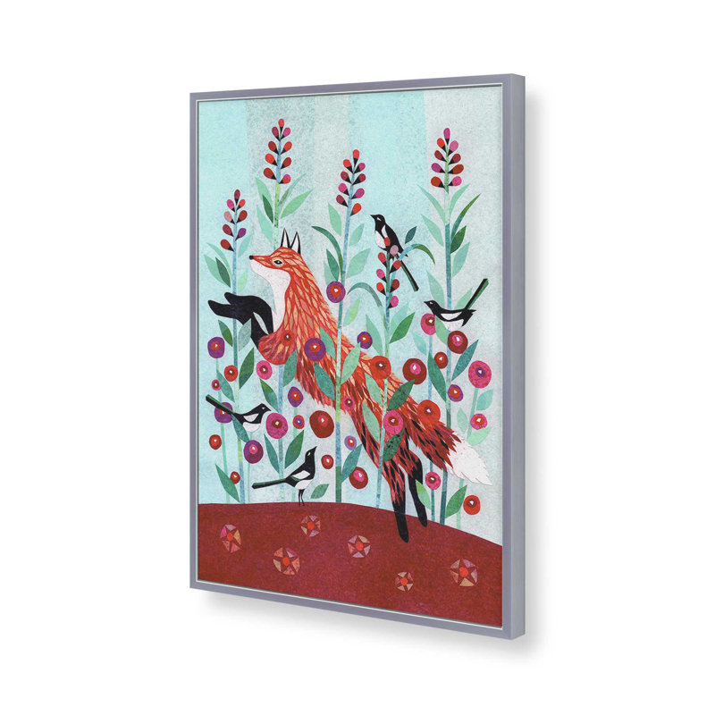 «Wilderness Collage III» par Kim Conway, reproduction d'art, H 36 po x l 24 po, Open Corner Framed Print without Mat Paper