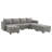 Modular Sectional Sofa U Shaped Couch Reversible Sofa Couch With Storage Seat-777081620