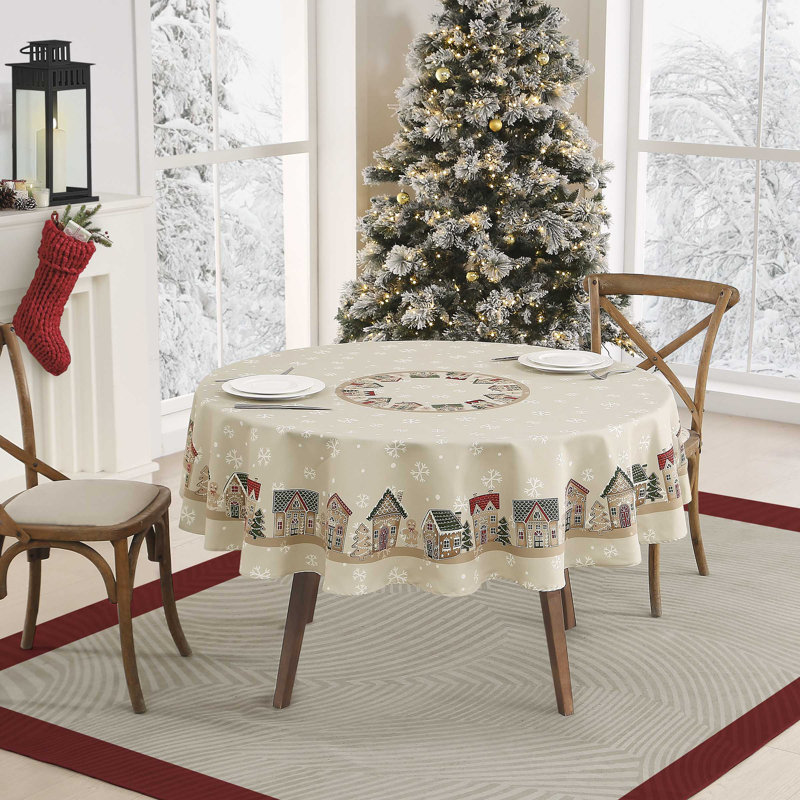 Lezlie 70 Round Tablecloth