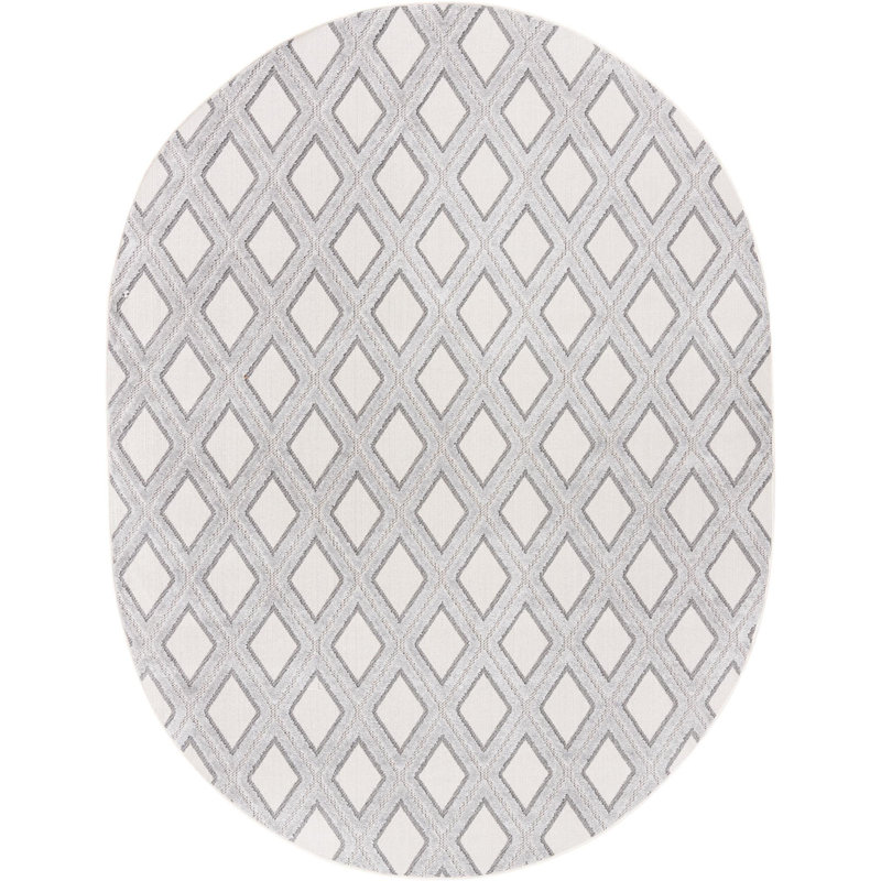 Britnie Abstract Indoor Rug, Oval 7'10" x 10'
