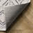 Mia Medallion Machine Washable Area Rug for Living Room Bedroom Dining Room Kitchen, Light Grey/Ivory-472414829