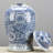 Handcrafted Porcelain China Ginger Jar 1