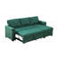 Canapé modulaire réversible en lin 84 po Modern Canapé Lucca
