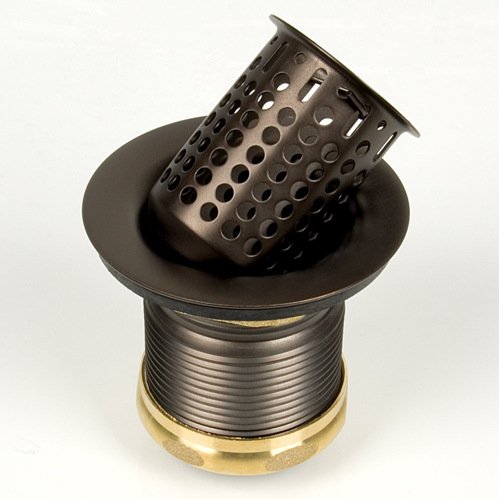 Brass Plumbing Grid Kitchen Sink Drain D'Vontz 