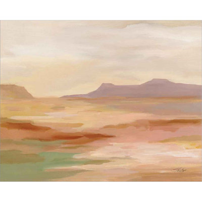 «Desert hues» par Silvia Vassileva, art mural sur toile