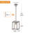 Lagarde 1 - Light Single Pendant-598725352