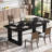 63-Inch Wood Farmhouse Dining Table-678394697