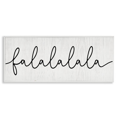 «Falalalala Minimal Holiday», estampe numérique par Daphne Polselli