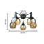 Brinsley Glass Semi Flush Mount-909838946