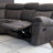 Precita Grey Manual Reclining Sectional