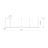 28 - Light Dimmable LED Linear Chandelier