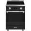 Smeg Professional Range, 24", Induction, Matte Black