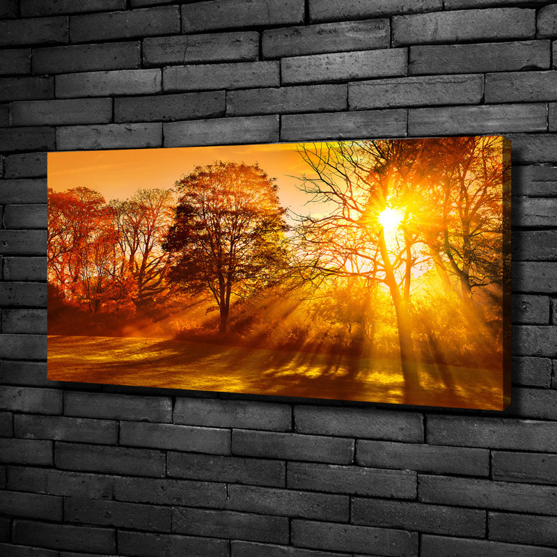 Sunset - No Frame Print, 50cm H x 100cm W x 2cm D, Canvas