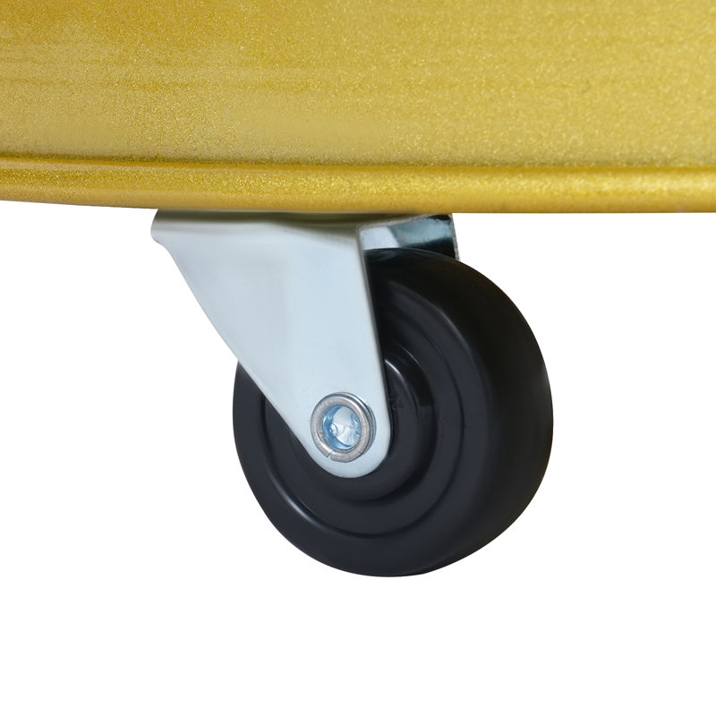 Multi-Layer 360 Degree Rotation Freestanding Hat Display Stand Rack With Wheels And 35 Hat Positions For Wigs, Helmets, Scarves