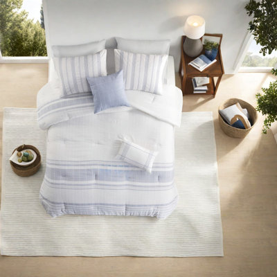 Ensembles de literie en jacquard de coton de qualité supérieure, confort surdimensionné avec charme campagnard, parfait pour les très grandes chambres californiennes
