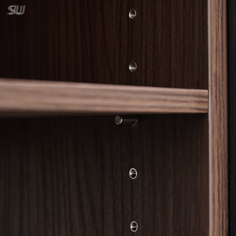 Extendable & Rotatable Storage Cabinet With Drawer, Adjustable Shelves, And Two Flip Doors For Versatile Home Organization
