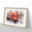 Deep Red Sunset In Italy - Picture Frame Painting-56874283-56874285