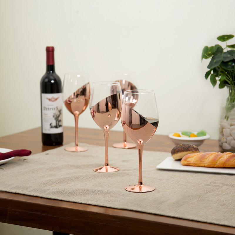 4 Piece 414ml Red Wine Glass Set
