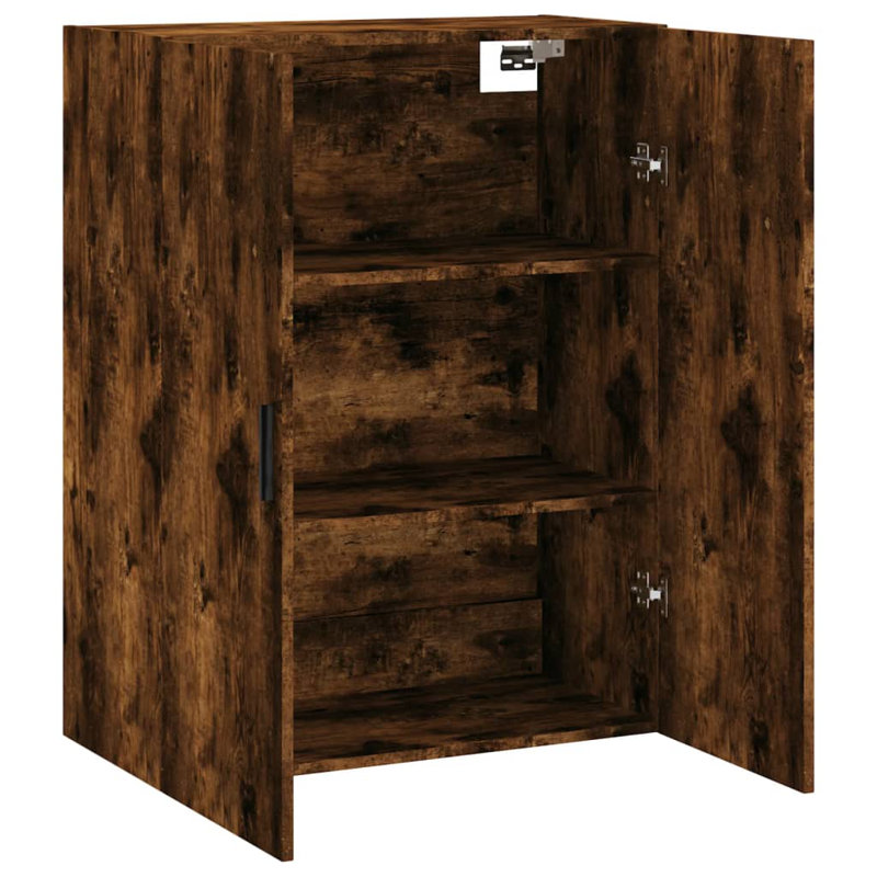 Deodhar Bathroom Cabinet, Smoked Oak
