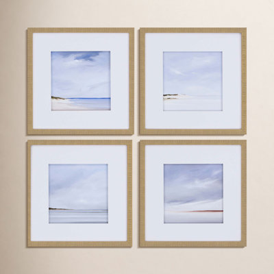 Shores 4-Piece Painting Set by Fleury