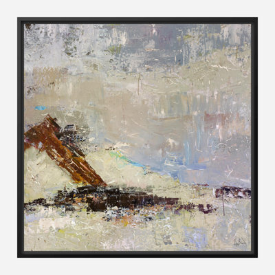 Beach Chair - Artist Enhanced Canvas Print