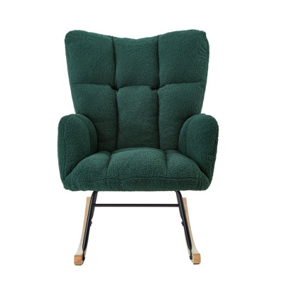 Rocking Chair Teddy Upholstered