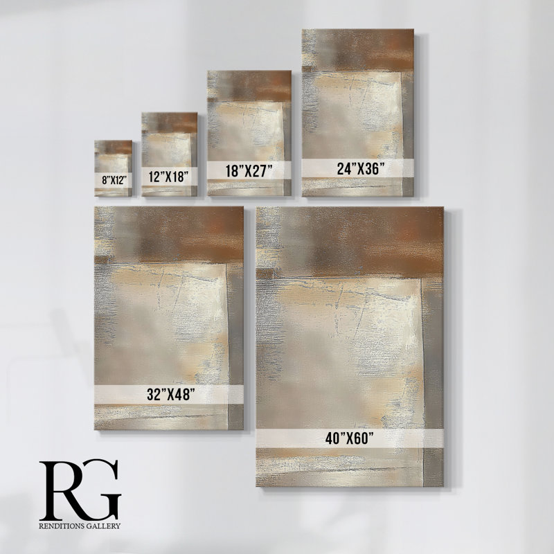 Abstract CI Gallery Wrapped Canvas - Ready To Hang, 27" H x 18" W