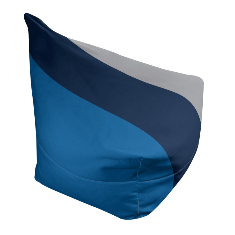 Sac de pois classique, H 30 po x l 27 po x P 27 po, Aviator Blue/Polar Night Blue/Silver