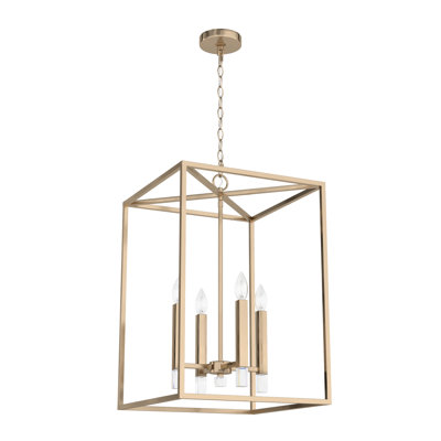 Sunjai 4 Light Pendant 17 Inch Ceiling Light Fixture