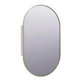 Recessed Framed 2 of Doors Medicine Cabinet with Adjustable Shelves