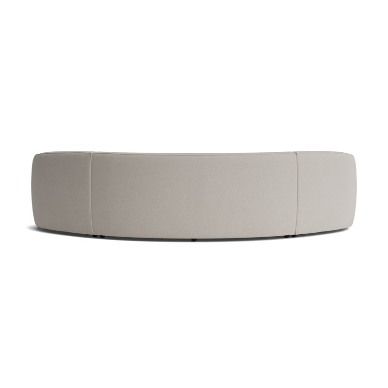 Giselle 3-Piece Sectional, Performance Boucle - Dove Gray