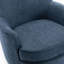 Fauteuil pivotant de 31 po de largeur, fauteuil d'appoint, fauteuil de lecture à faible encombrement-563191479