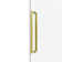 60 In. W X 66 In. H Double Sliding Semi-Frameless Bath Shower Door With Easy-Clean 3/8 In. Glass