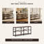 Table console extra longue de 70,9 pouces avec tablettes de rangement-1539820434-1539820445-1539820447