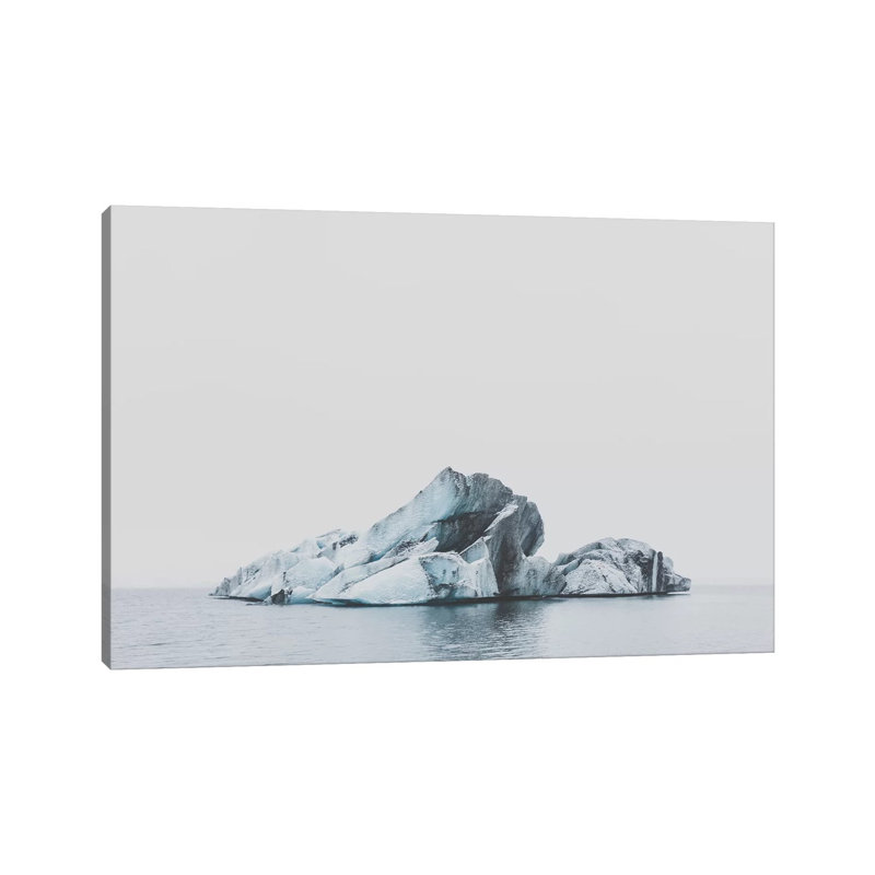 Jökulsárlón, Iceland by Luke Anthony Gramme - Wrapped Canvas Print, 20.32 cm H x 30.48 cm W