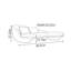 Chaise longue de loisir de style luxueux-357028805