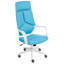 Polyester Office Chair with Headrest-604476687