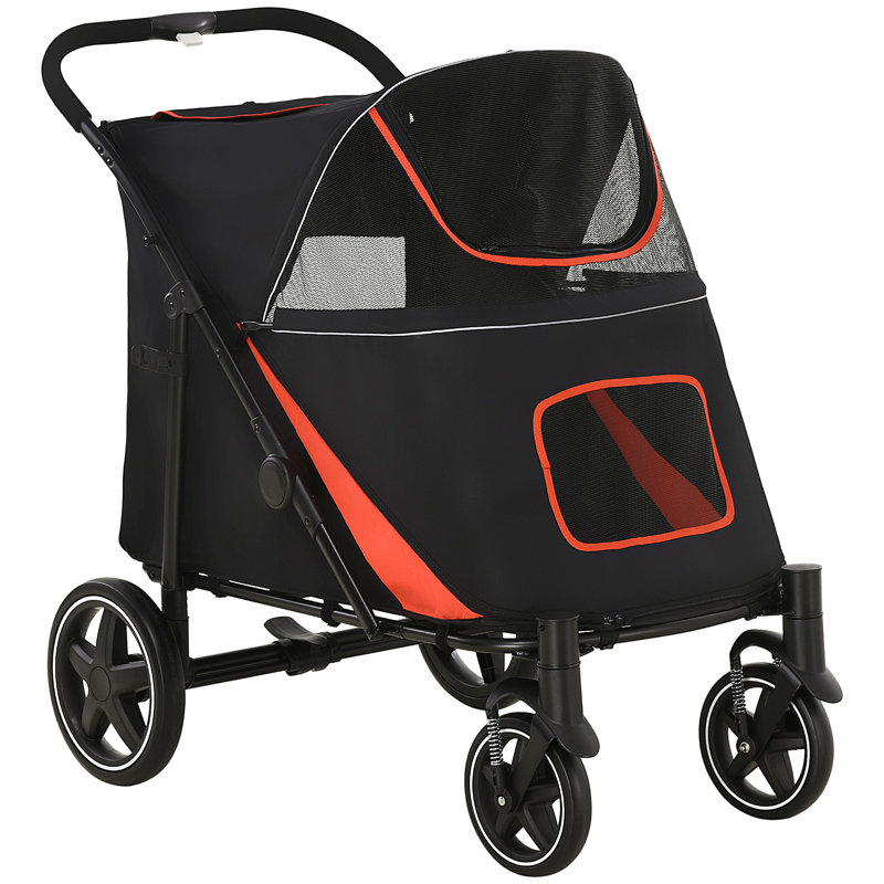 Remorque pliable pour animaux, Black