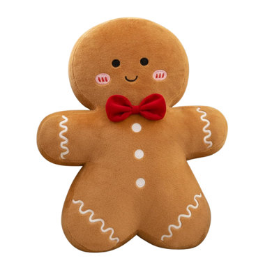 Coussin 14,5 pouces Gingerbread Man