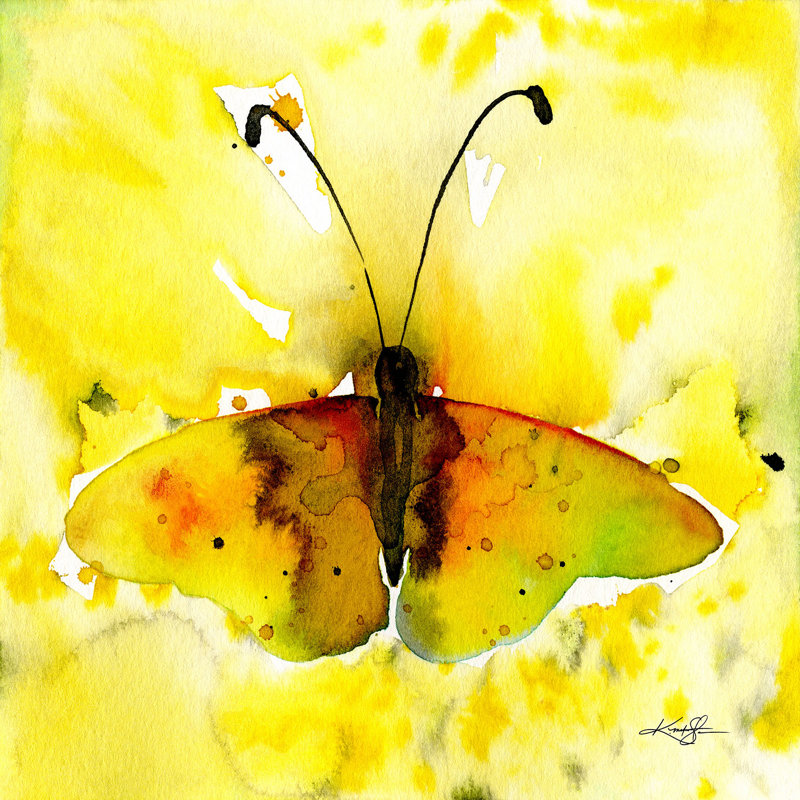Ensembles de housse de couette très grand DiaNoche en microfibre par Kathy Stanion - Aquarelle papillon 32