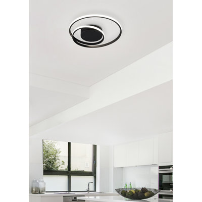 Nezaket 1-Light 39cm LED Integrated Flush Mount