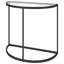 Kyrollos Glass Top Console Table-614679959