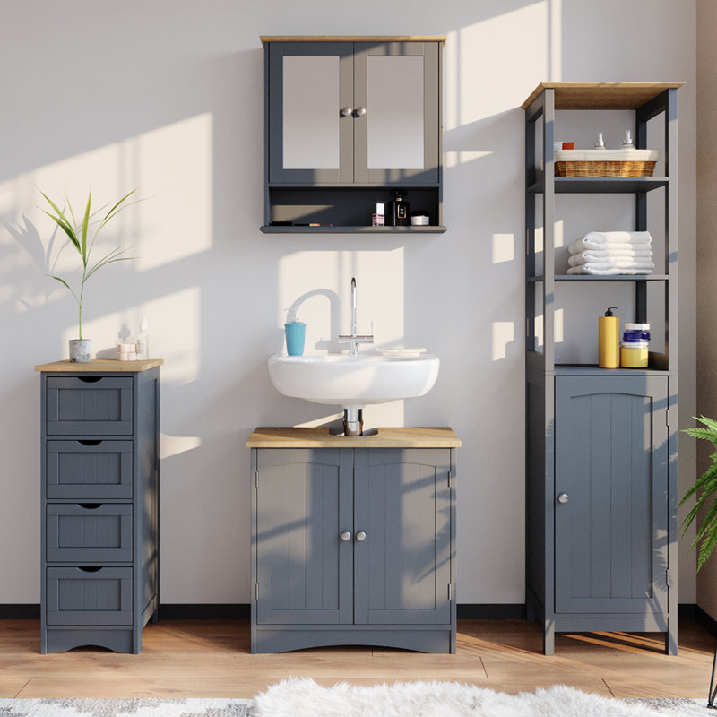 Mccollough 60 mm Single Double Bathroom Vanity Base
